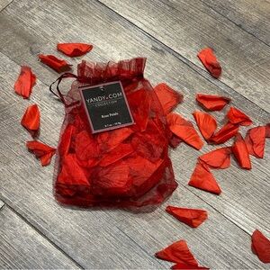 Yandy Red Rose Petals NWT